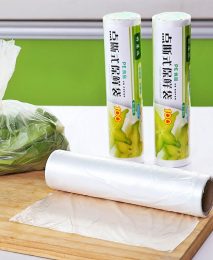1 Roll Kitchen Food Fresh-keeping Bag Disposable Household Health Plastic Fruit Preservation Pack Bag Supplies Kitches Tools